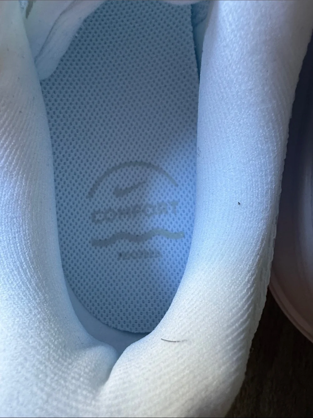 Nike Revolution 8 White Platform Sneaker with Subtle Swoosh - Picture 4 of 7